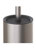 relaxdays WC-Bürstenhalter in Silber/Schwarz - Ø12 mm Innengewinde