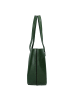 The Bridge Bettina Shopper Tasche Leder 30 cm in smeraldo