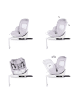 Chipolino Kindersitz Clima Air i-Size in grau