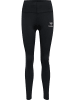Hummel Leggings Hmlparis Damen in BLACK/WOODROSE