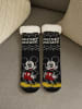 MICKEY Disney Mickey Maus Hüttensocken Kuschelsocken Socken in schwarz/weiß