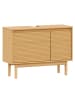 home24 home24 massiver Waschbeckenunterschrank aus massiver Pinie im skandinavischen Stil in Pinie Natur