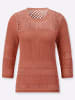 WITT WEIDEN Ajourpullover in papaya