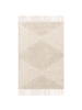 Beliani Kurzflor KHONOMA in Beige - (W) 60 x (L) 90 cm