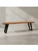 KADIMA DESIGN Esszimmerbank 160x40x45,5 cm Massivholz / Metall mit