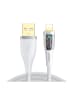 Wisam® Schnellladekabel 2.4A mit Smart Switch USB-A auf Lightning 1.2m weiß