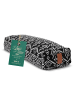 DoYourFitness Yoga-Bolster Paravati gefüllt Buchweizen schwarz/weiß eckig Style 7 Schwarz