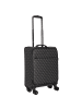 Guess Vezzola Travel 4 Rollen Kabinentrolley 56 cm in dark black