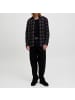 Jack and Jones JORJOSHUA Flannel Check Shirt LS LN in Schwarz