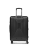 Redolz Essentials 14 4-Rollen Trolley 65 cm mit Dehnfalte in black metallic