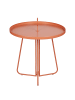 Butlers Beistelltisch PORTER mit Griff in Orange / Rot