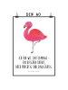Mr. & Mrs. Panda Bild Flamingo Classic mit Spruch in Weiß