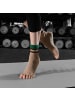 MUNADUNA Yoga-/Pilates-Zehensocken mit offenen Zehen – Streifen-Design in Weiß