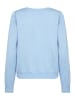 SAINT TROPEZ Strickjacke ValentinaSZ Gerade Passform in Airy Blue