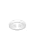 Almina 3er Set flacher Servierteller Ø17cm aus Glas in Transparent