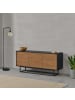 en.casa Sideboard Boxholm in Braun (H)55cm (B)120cm (T)30cm