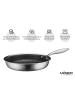 Mäser Bratpfanne 32 cm, Edelstahl Hestia Keramik in Silber / Schwarz