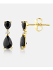 Diamant L'éternel Ohrhänger, mit Saphir, 375 Gelbgold
