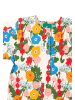 Little Green Radicals Kurzärmeliges Henley-Top in Bunt mit lockerer Passform
