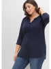 sheego Shirtbluse in nachtblau