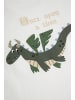 Coccodrillo Baumwoll-T-Shirt mit kurzen Ärmeln in ecru