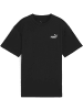 Puma T-Shirt "ESS Small No.1 Logo Relaxed Tee B" in Schwarz