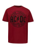 JP1880 Kurzarm T-Shirt in rostrot