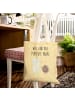 Mr. & Mrs. Panda Shopper Milch Keks mit Spruch in Gelb Pastell