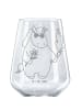 Mr. & Mrs. Panda Weinglas Groß Einhorn Woodstock ohne Spruch in Transparent