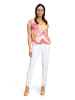 Betty Barclay Printshirt mit Gummizug in Rosé/Yellow