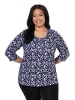 Ulla Popken Longshirt in dunkle pflaume
