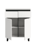 ebuy24 Sideboard Tomasa Weiß 80 x 36 cm