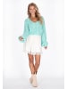 IZIA Women Sweater in turquoise