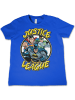 Justice League Shirt in Blau