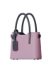 Kmisso Henkeltasche in Lilla/nero