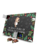 Mr. & Mrs. Panda Adventskalender Tee Igel Wein mit Spruch in Kreidetafel