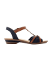 rieker Komfort Sandalen in Blau