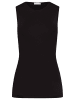 Hanro Unterhemd / Top Soft Touch in Schwarz