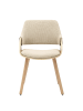 home24 Armlehnenstuhl RIFFLES 2er-Set in Beige