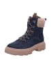 WALDLÄUFER Damen Winterschuhe warm H-Saiga in Blau