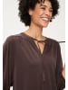 Olsen Tunika in Dark Brown