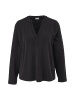 s.Oliver BLACK LABEL T-Shirt langarm in Schwarz