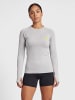 Hummel T-Shirt Daumenlöcher Hmlgg12 Damen in ALLOY MELANGE