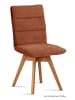 58 aufm Kessel ESSZIMMERSTUHL drehbar (2er-Set) Dorle 47x92x60 Eiche geölt/Cognac