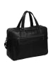 The Chesterfield Brand Wax Pull Up Aktentasche Leder 43 cm Laptopfach in schwarz