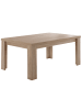 58 aufm Kessel ESSTISCH ausziehbar Eddy 160 x 90 x 78 Esszimmertisch Eiche Sägerau