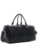 BACCINI Leder-Reisetasche echt Leder Weekender groß schwarz-52-cm in schwarz