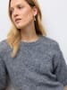 Vero Moda Strickpullover in Medium Grey Melange