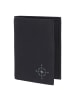 oxmox New Cryptan Geldbörse RFID Schutz 13 cm in schwarz-windrose 2.0grey