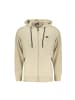 NORWAY 1963 Beige Baumwolle Herren mit Kapuze Sweatshirt